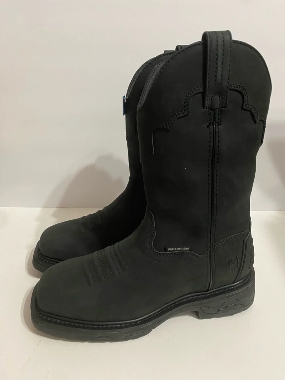 Dan Post Blayde 11” Work Boots DP66450 Black Waterproof Soft Toe Men’s Size 7D - Picture 2 of 12